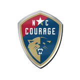 NC Courage Acrylic Crest Pin