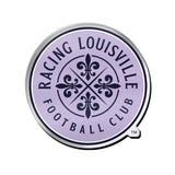 Racing Louisville FC Acrylic Crest Pin