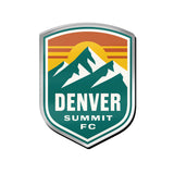 Denver Summit FC Acrylic Crest Pin