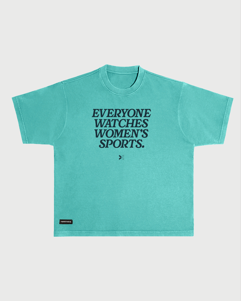 everyone Logo Tee EV-CS06 グリーンプリント L PRE-SALE Unisex KC Current x EWWS Tee – NWSL SHOP