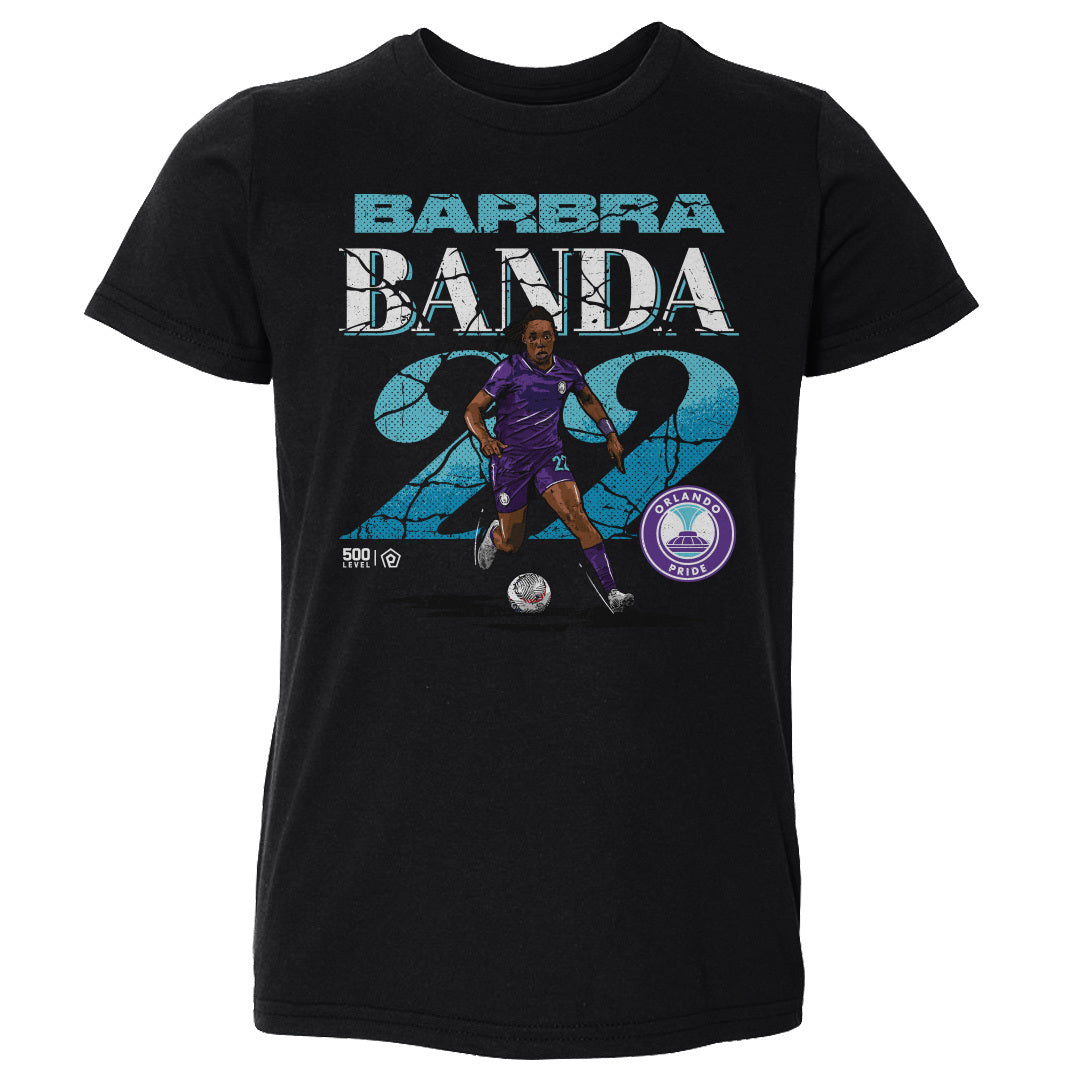 Toddler Orlando Pride Barbra Banda Cracked Number Tee
