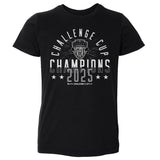 Toddler Washington Spirit Black NWSL Challenge Cup Champions 2025 Tee