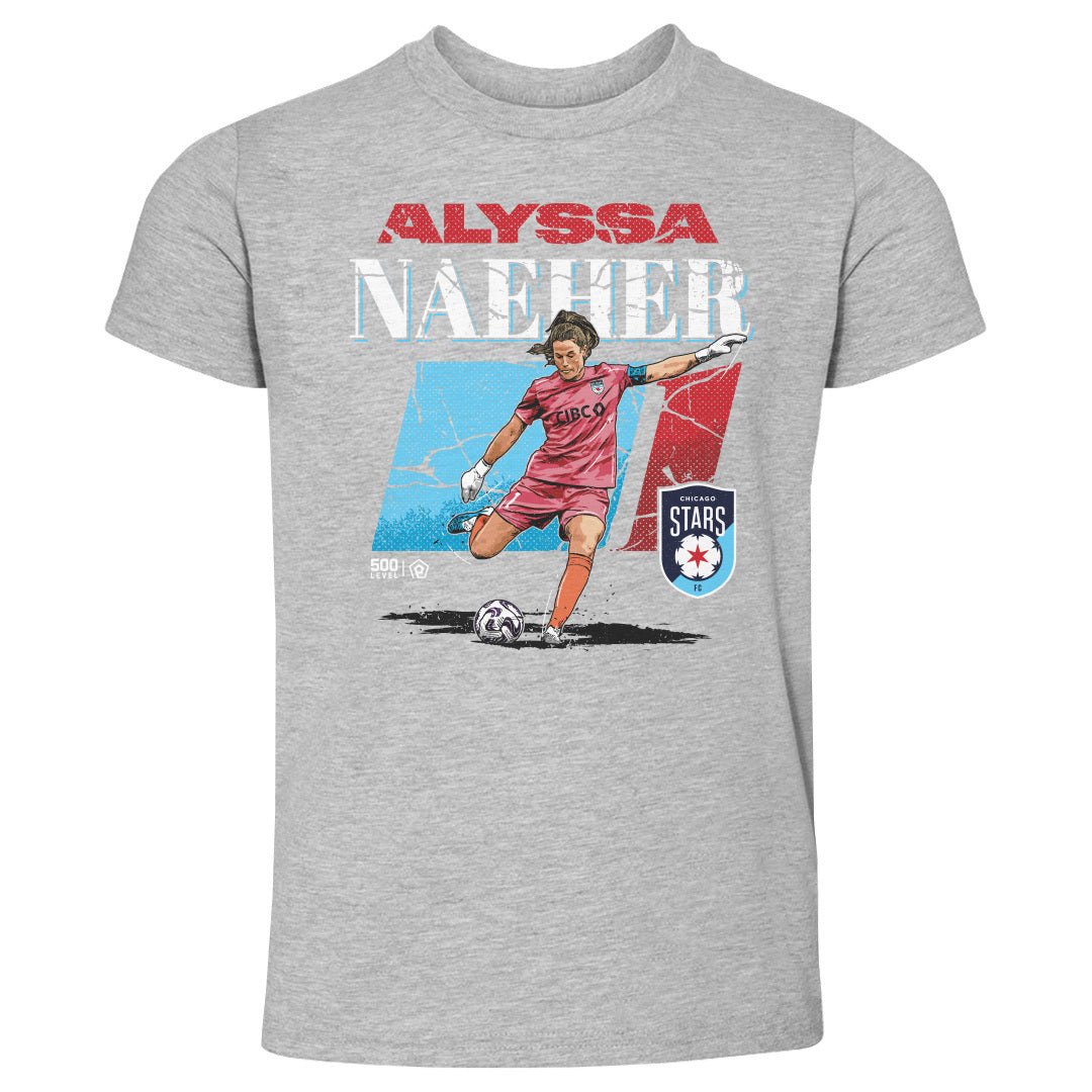 Toddler Chicago Stars Alyssa Naeher Cracked Number Tee