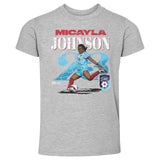 Toddler Chicago Stars Micayla Johnson Cracked Number Tee