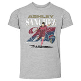 Toddler North Carolina Courage Ashley Sanchez Cracked Number Tee