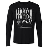 Unisex Washington Spirit Black Ashley Hatch Bitmap Long Sleeve Tee