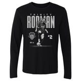 Unisex Washington Spirit Black Trinity Rodman Bitmap Long Sleeve Tee