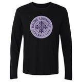Unisex Racing Louisville Black Vintage Primary Logo Long Sleeve Tee