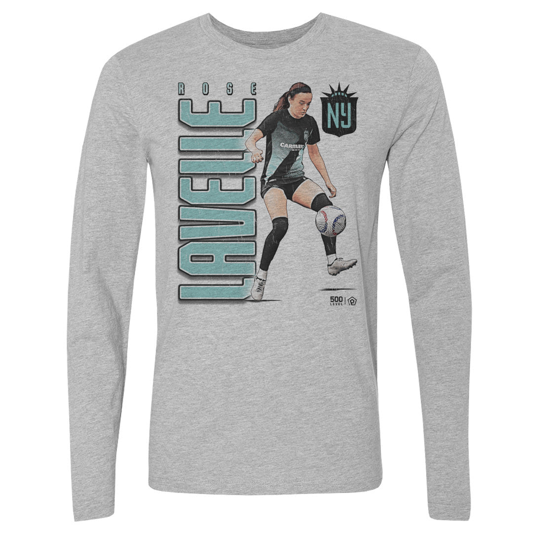 Unisex NJ/NY Gotham FC Rose Lavelle Retro Long Sleeve Tee