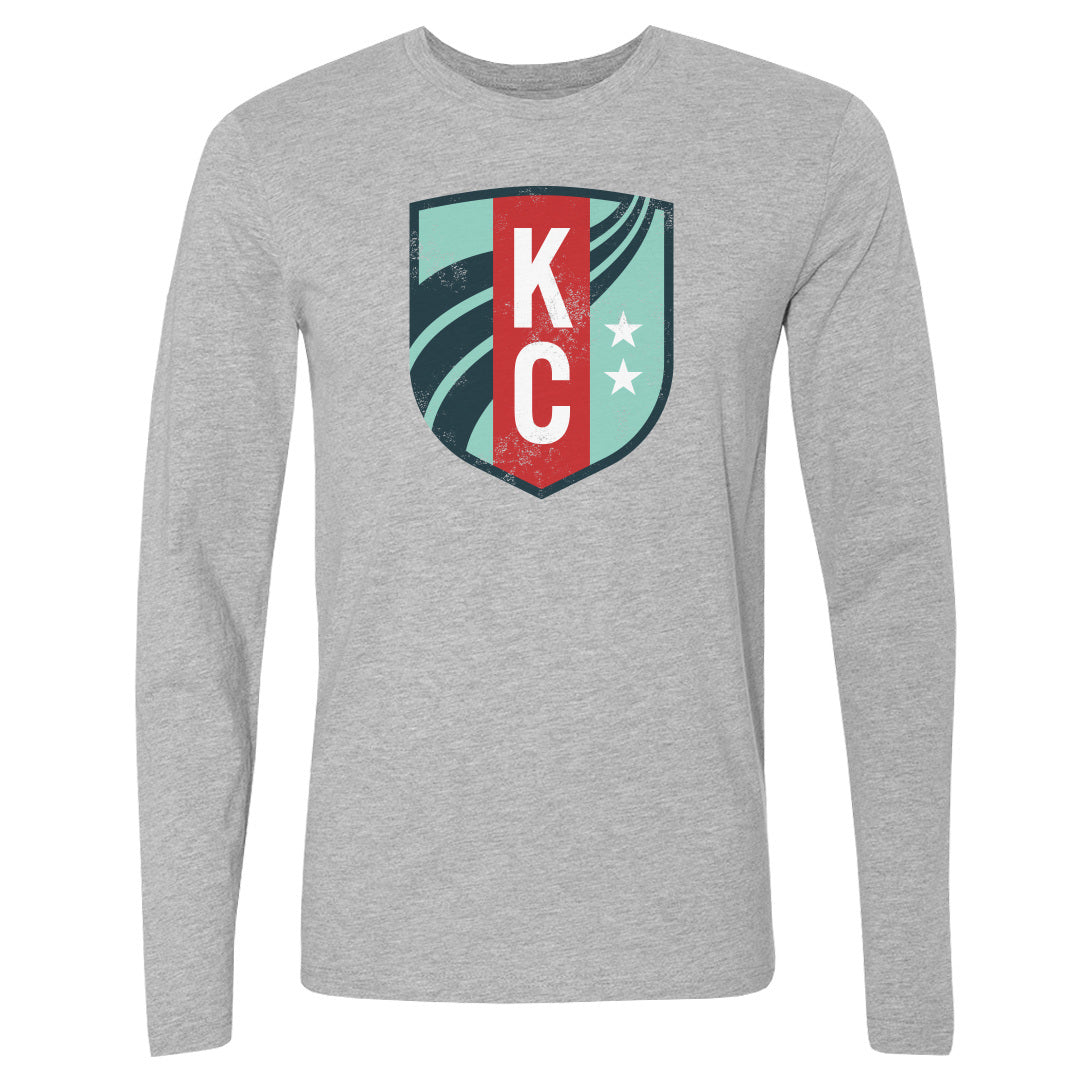 Unisex KC Current Vintage Primary Logo Long Sleeve Tee