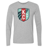 Unisex KC Current Vintage Primary Logo Long Sleeve Tee