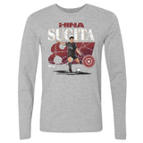 Unisex Portland Thorns Hina Sugita Cracked Number Long Sleeve Tee