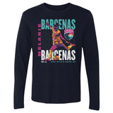Unisex San Diego Wave Navy Melanie Barcenas Repeat Long Sleeve Tee
