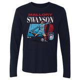 Unisex Chicago Stars Mallory Swanson Cracked Number Long Sleeve Tee