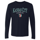Unisex KC Current Arched Wordmark Long Sleeve Tee