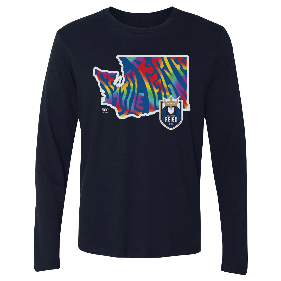 Unisex Seattle Reign FC 2026 Pride Long Sleeve Tee
