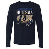 Unisex Seattle Reign FC Jordyn Huitema Cracked Number Long Sleeve Tee