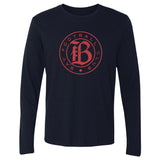 Unisex Bay FC Navy Vintage Primary Logo Long Sleeve Tee
