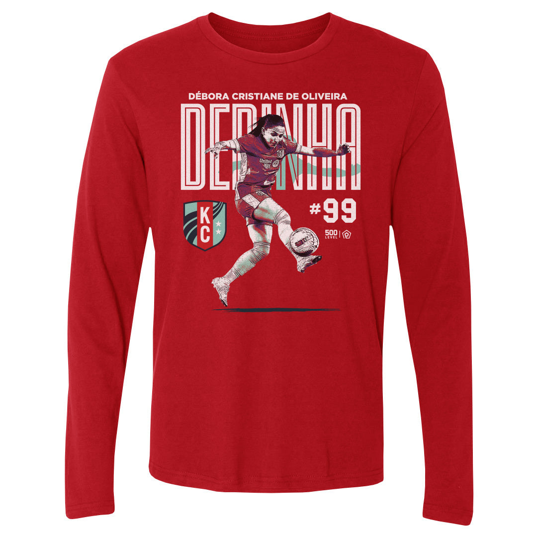 Unisex KC Current Debinha Bitmap Long Sleeve Tee