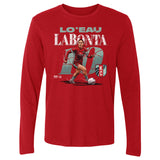 Unisex KC Current Lo'eau LaBonta Cracked Number Long Sleeve Tee
