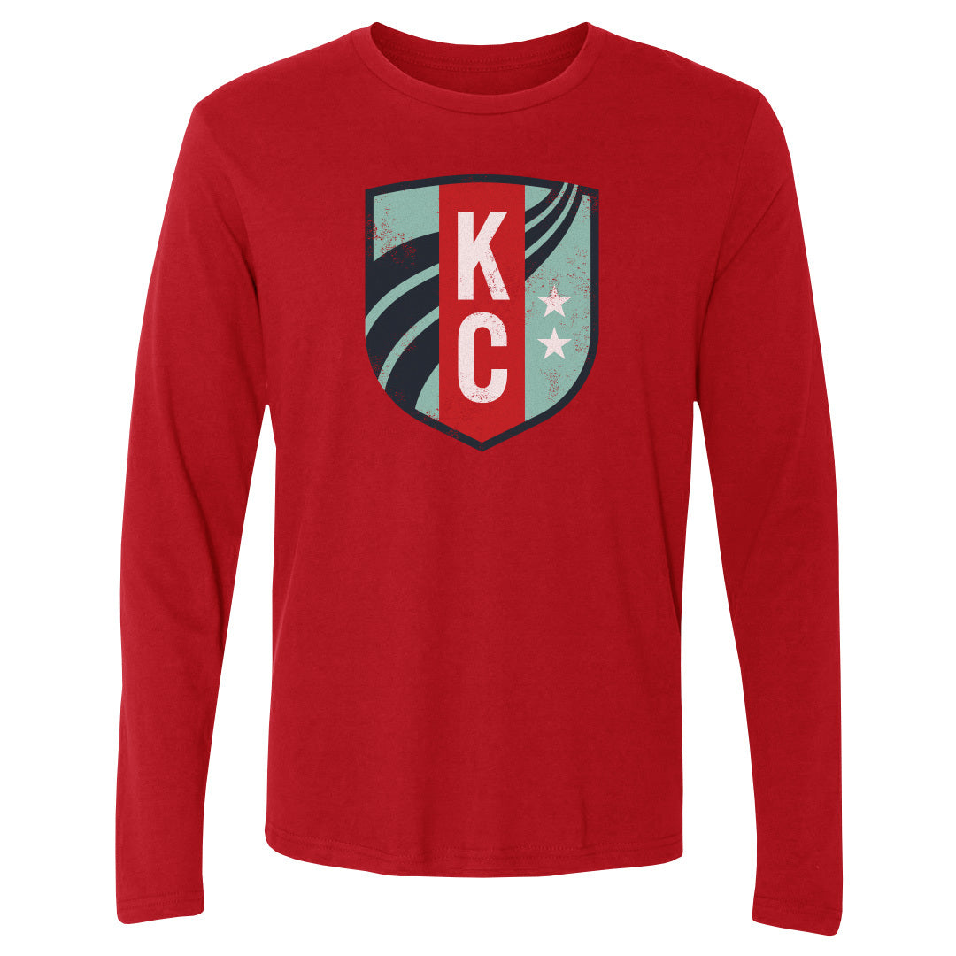 Unisex KC Current Vintage Primary Logo Long Sleeve Tee