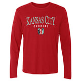 Unisex KC Current Arched Wordmark Long Sleeve Tee