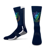 Unisex Utah Royals Navy Phenom Curve 2025 Pride Socks