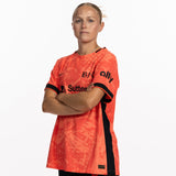 2026 Women's Bay FC Nike Third Poppy Authentic Customizable Jersey