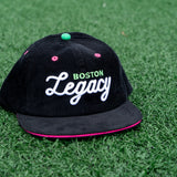 Unisex Boston Legacy FC Black Cord Hat