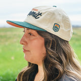 Unisex Denver Summit Cream Cord Script Hat