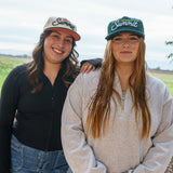 Unisex Denver Summit Green Cord Script Hat