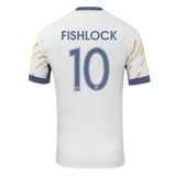 Unisex Seattle Reign FC Nike White Rise Jess Fishlock Secondary Replica Jersey