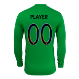Unisex Utah Royals Nike Green 2025 Replica Goalkeeper Jersey