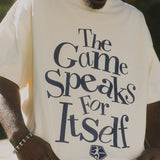 Unisex NWSL Game Speaks Ivory Tee
