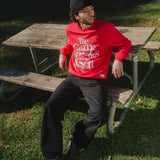 Unisex NWSL Game Speaks Red Crewneck