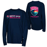 Youth San Diego Wave FC Ecstatic Long Sleeve Tee