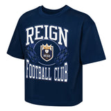 Youth Seattle Reign FC Stack Short Sleeve Boxy Tee
