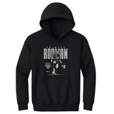 Youth Washington Spirit Black Trinity Rodman Bitmap Hoodie