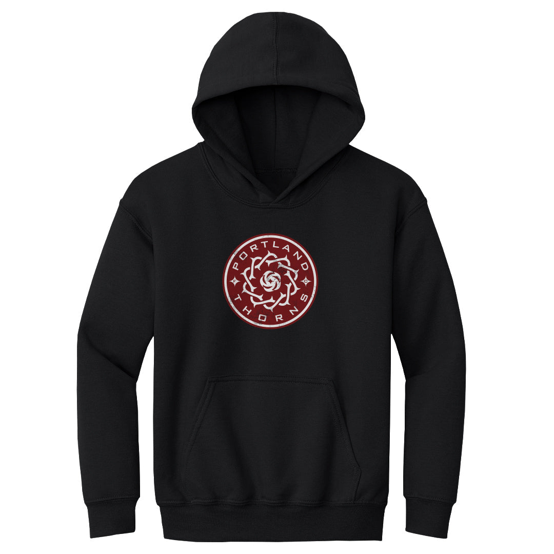 Youth Portland Thorns Vintage Primary Logo Hoodie
