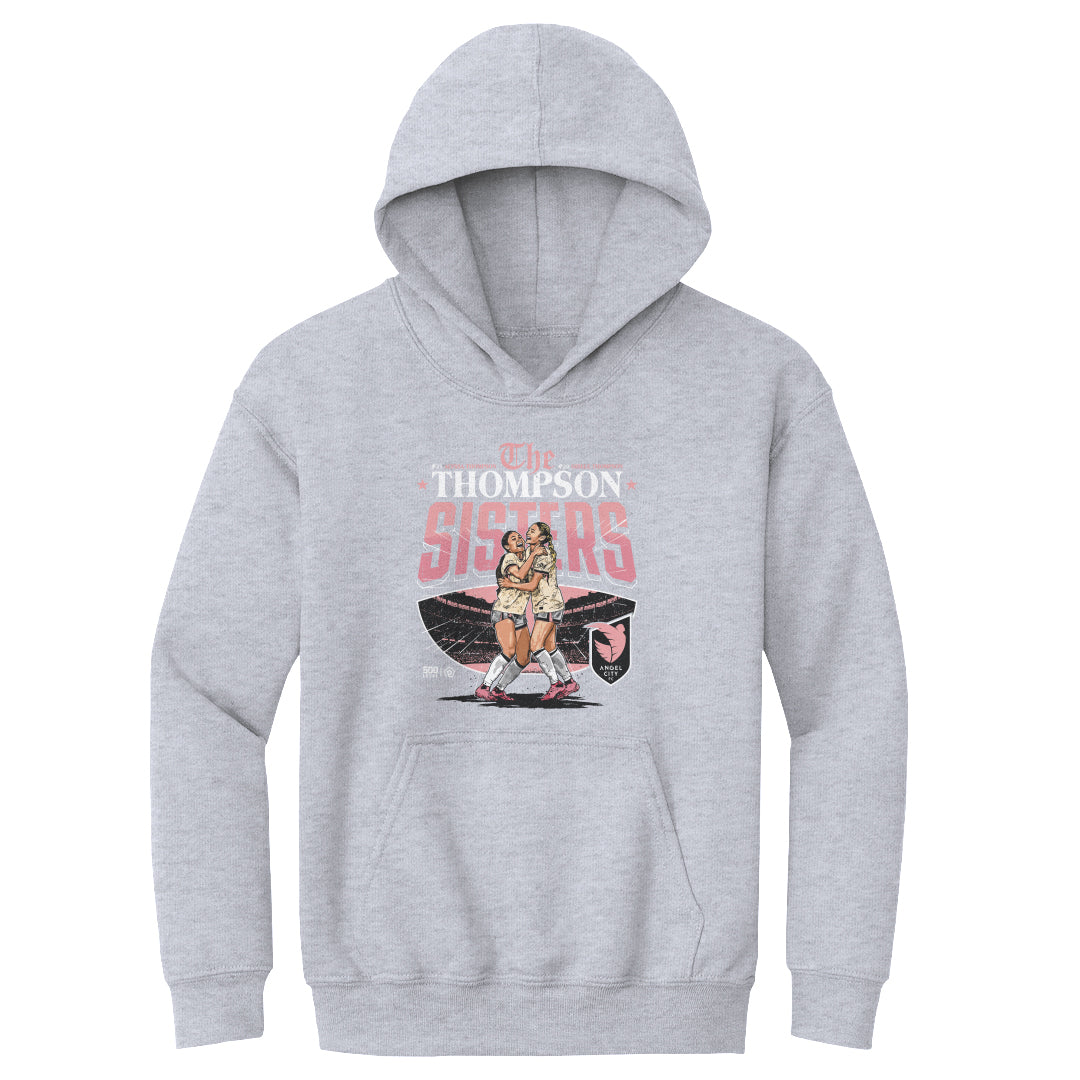 Youth Angel City FC Alyssa Thompson & Gisele Thompson Sisters Hoodie