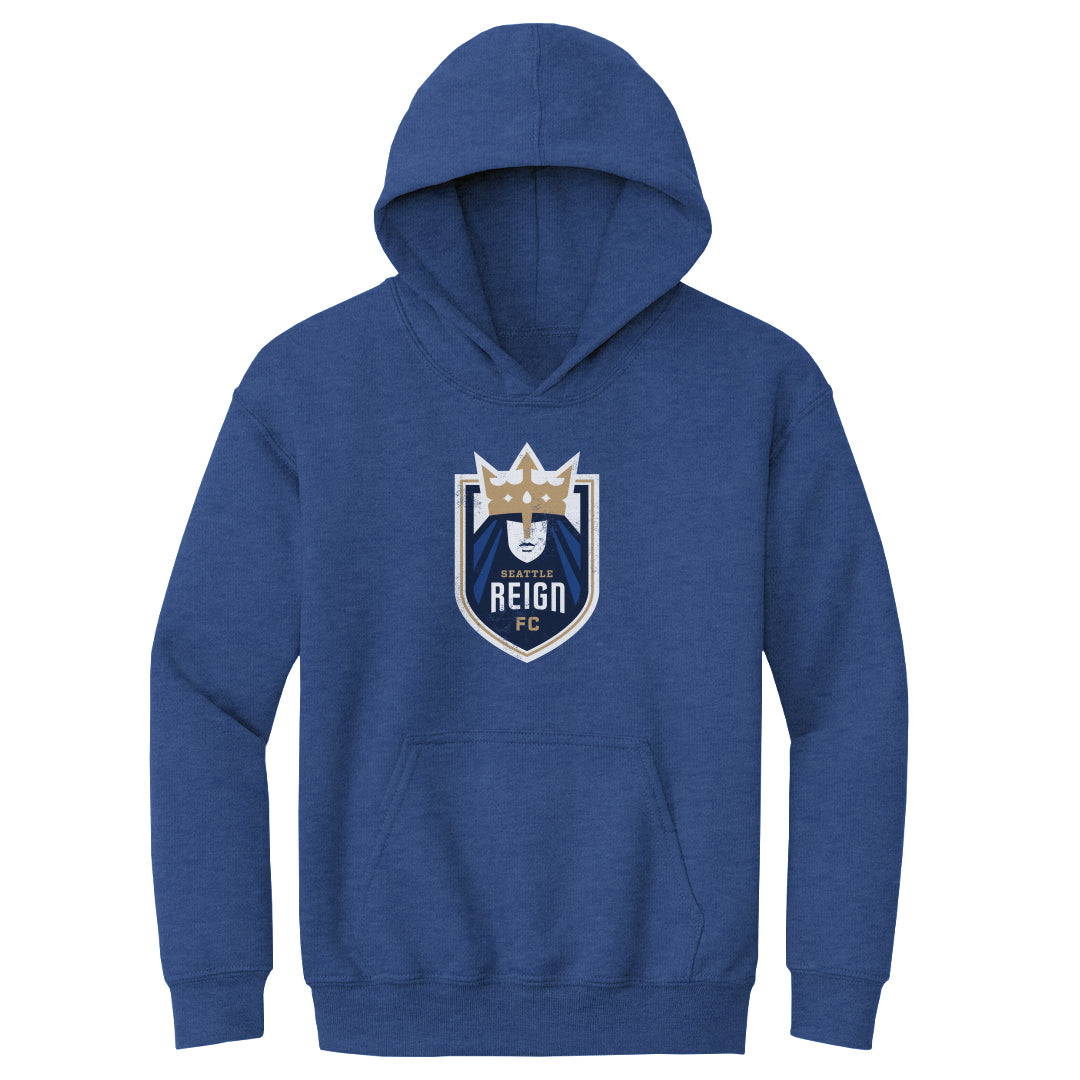 Youth Seattle Reign FC Vintage Primary Logo Hoodie
