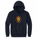 Youth Utah Royals Vintage Primary Logo Navy Hoodie