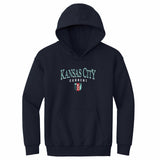 Youth KC Current Arched Wordmark Hoodie