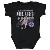 Infant Racing Louisville Lauren Milliet Cracked Number Onesie