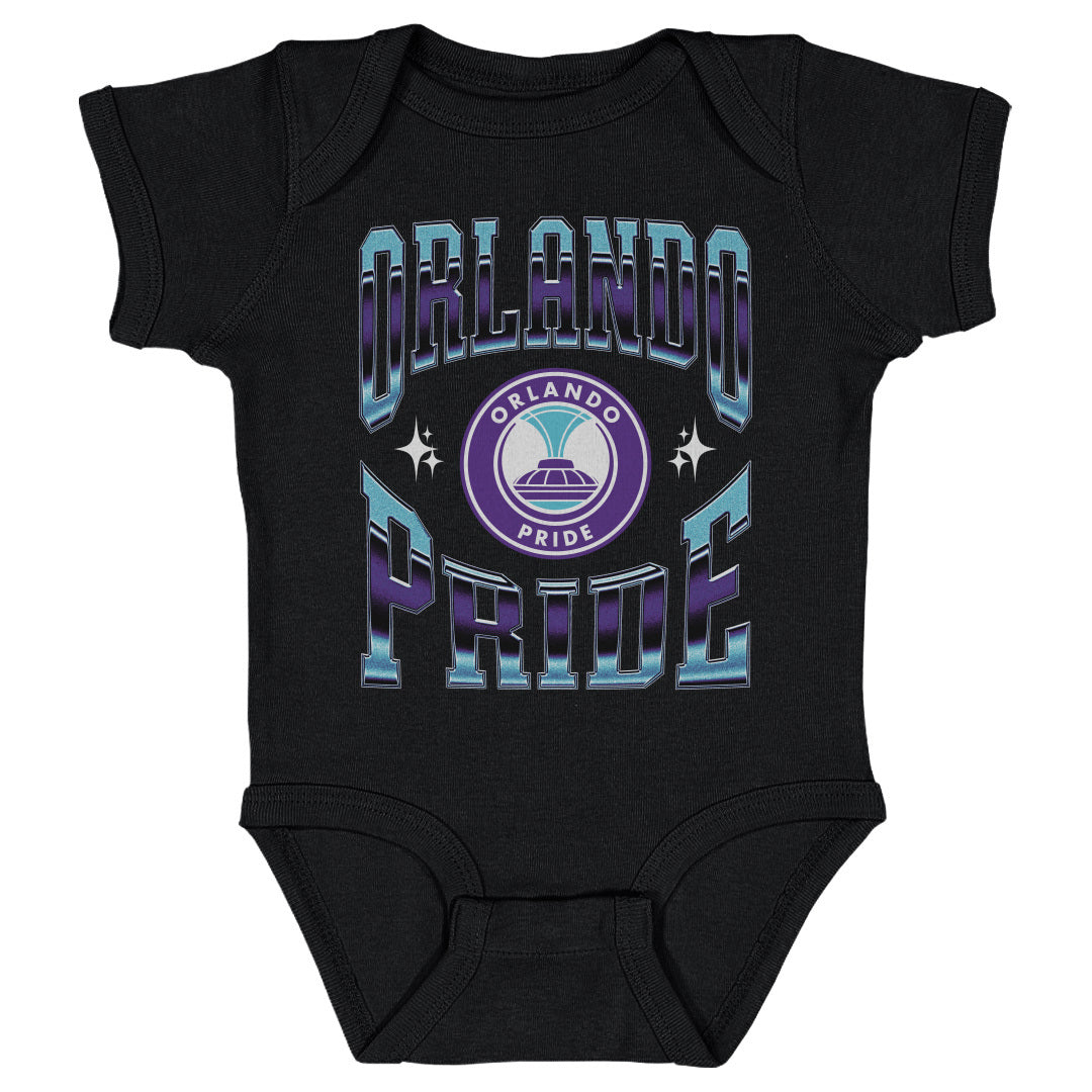 Toddler Orlando Pride Vintage Primary Logo Onesie