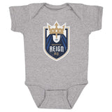 Infant Seattle Reign FC Vintage Primary Logo Onesie