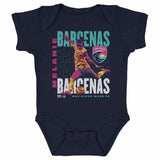 Infant San Diego Wave Navy Melanie Barcenas Repeat Onesie
