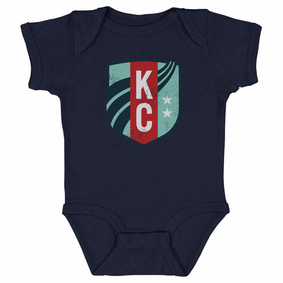 Infant KC Current Vintage Primary Logo Onesie