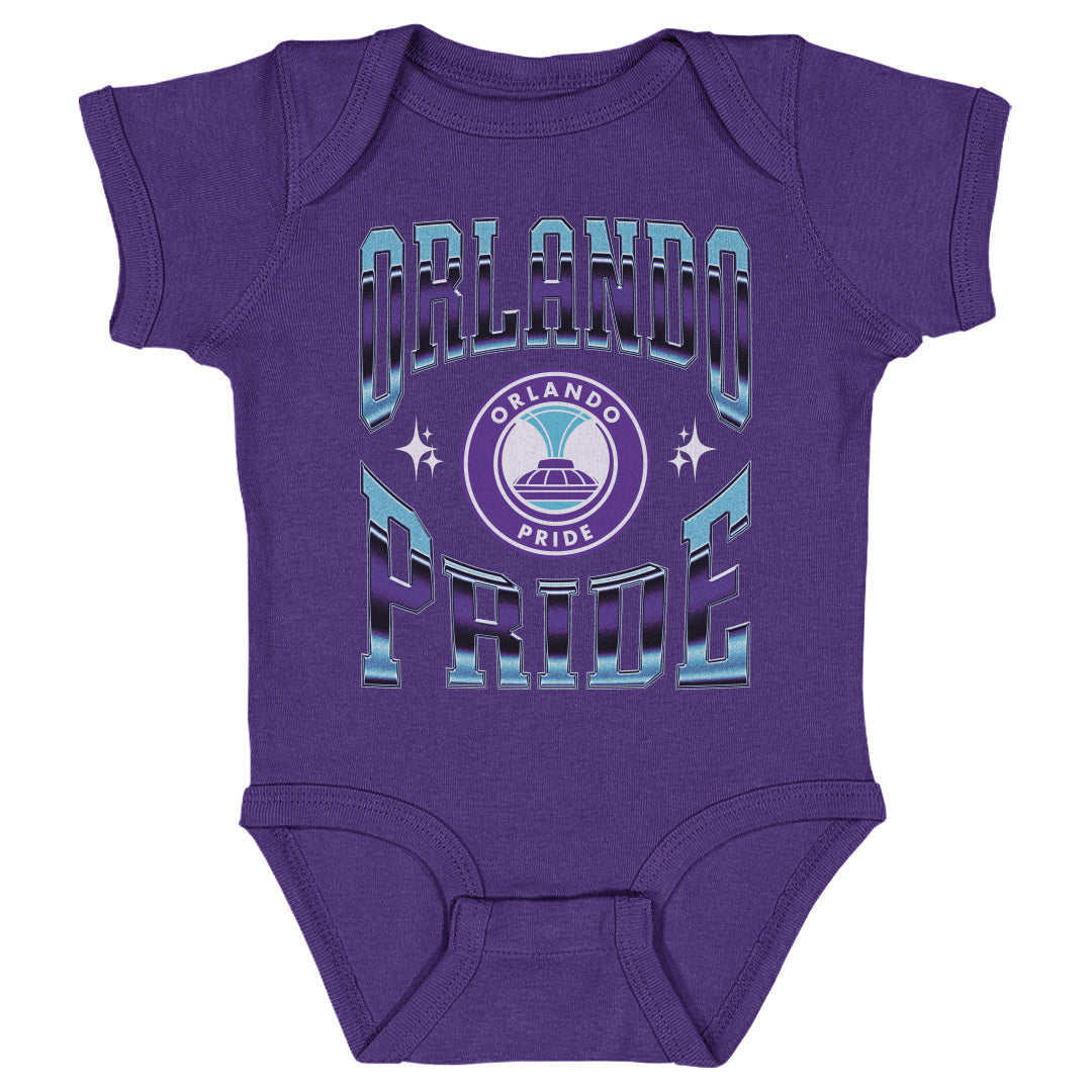 Toddler Orlando Pride Vintage Primary Logo Onesie