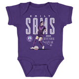 Infant Orlando Pride 2024 Emily Sams Defender Of The Year Onesie